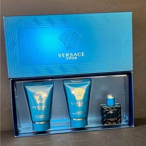 Versace Eros Blue Gift Set